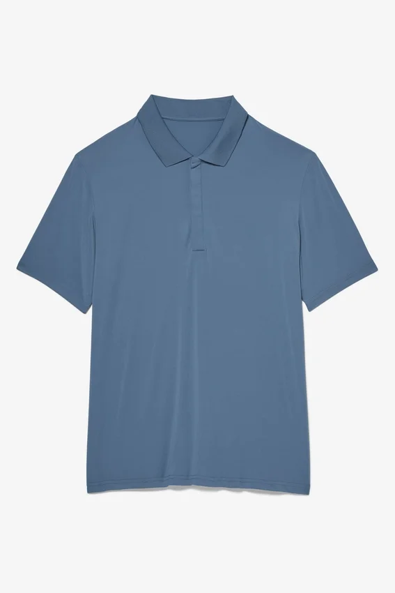 Blaues „Tennis Essentials“-Oberteil