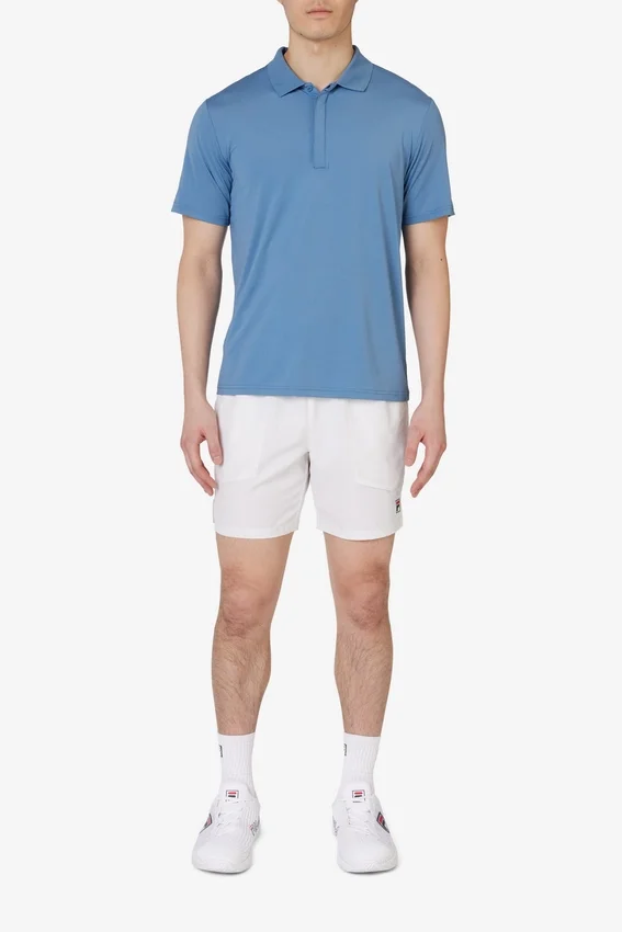 Blaues „Tennis Essentials“-Oberteil