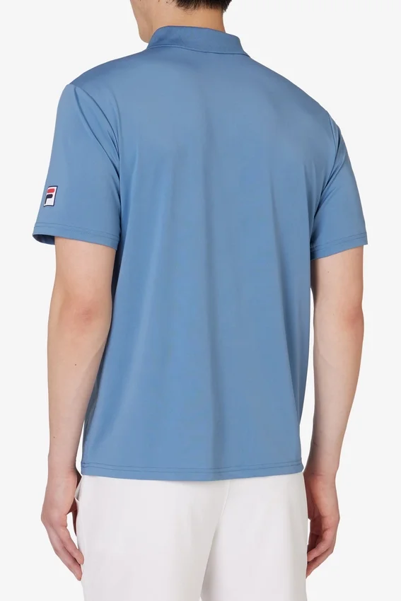 Blaues „Tennis Essentials“-Oberteil