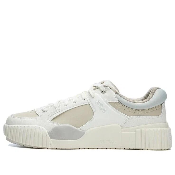 Blocks Schuhe „Weiß Beige Grau“