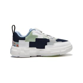 BOA Classic Schuhe „Weiß Schwarz Blau“
