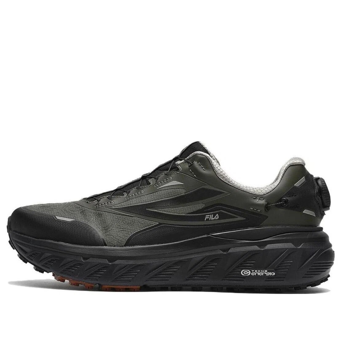 BOA Explorer Sneaker „Grün/Schwarz“