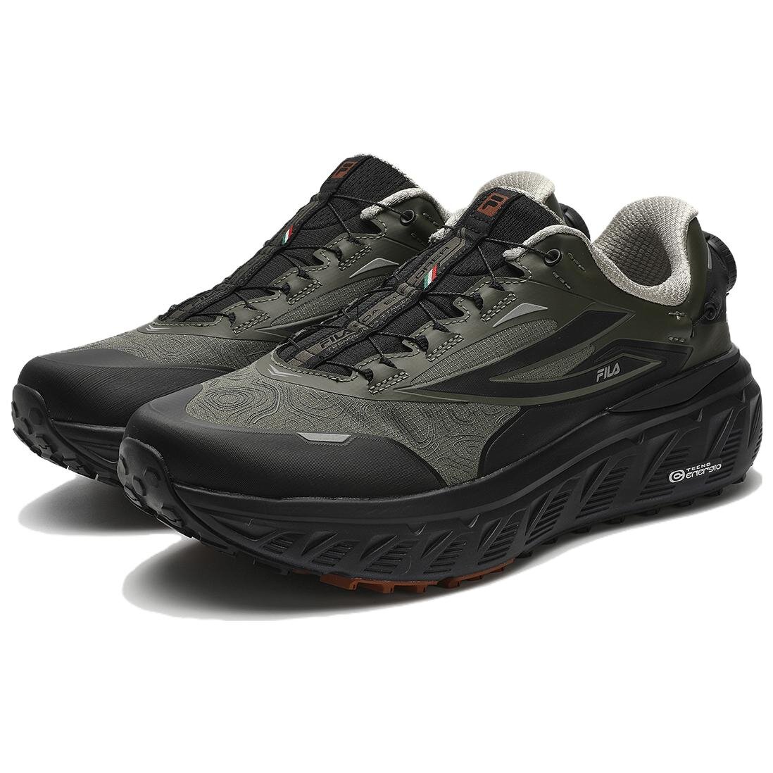 BOA Explorer Sneaker „Grün/Schwarz“