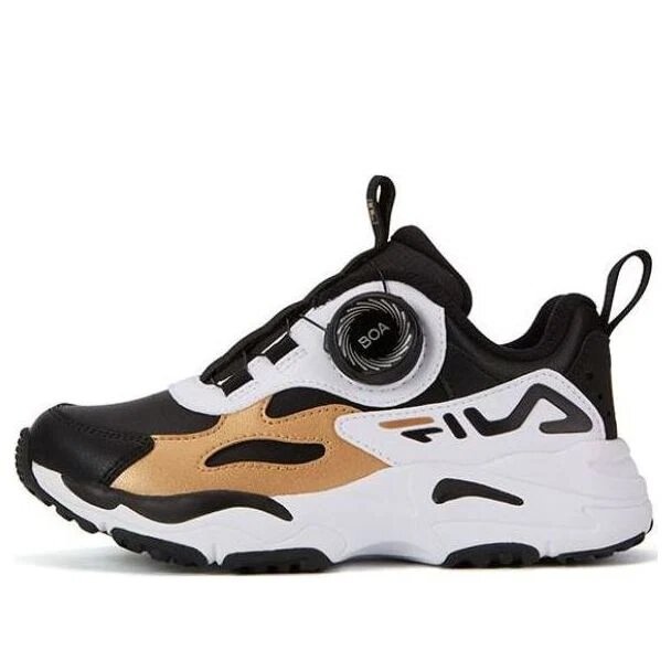 BOA-Laufschuhe „Black White Tan“