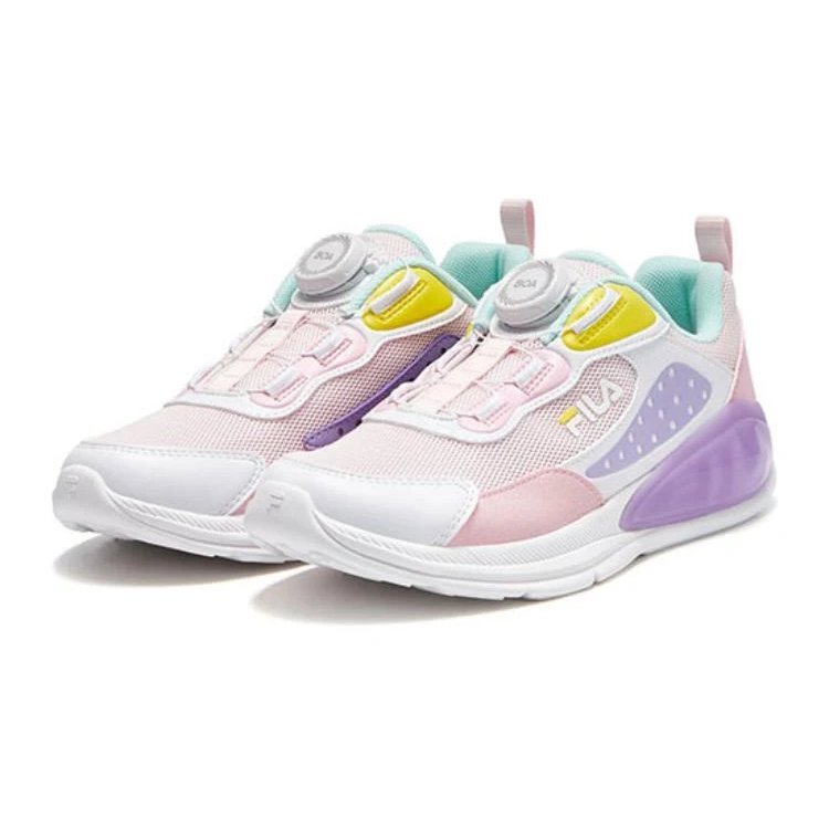 BOA-Laufschuhe „Weiß, Flieder, Rosa“