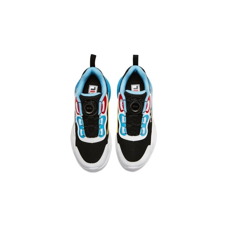 BOA-Laufschuhe „Weiß Schwarz Blau“