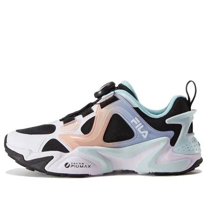 BOA-Low-Top-Laufschuhe „Weiß Orange Blau“