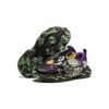 Boa-Sneaker „Lila-Schwarz-Grün“