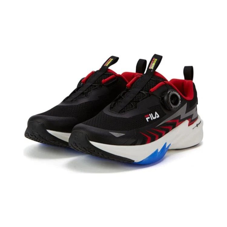 Boa-Sportschuhe „Schwarz Grau Rot“