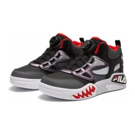 BOA Sportswear Sneaker „Schwarz Grau Rot“