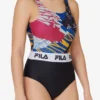 Bodysuit mit durchgehendem Allover-Print