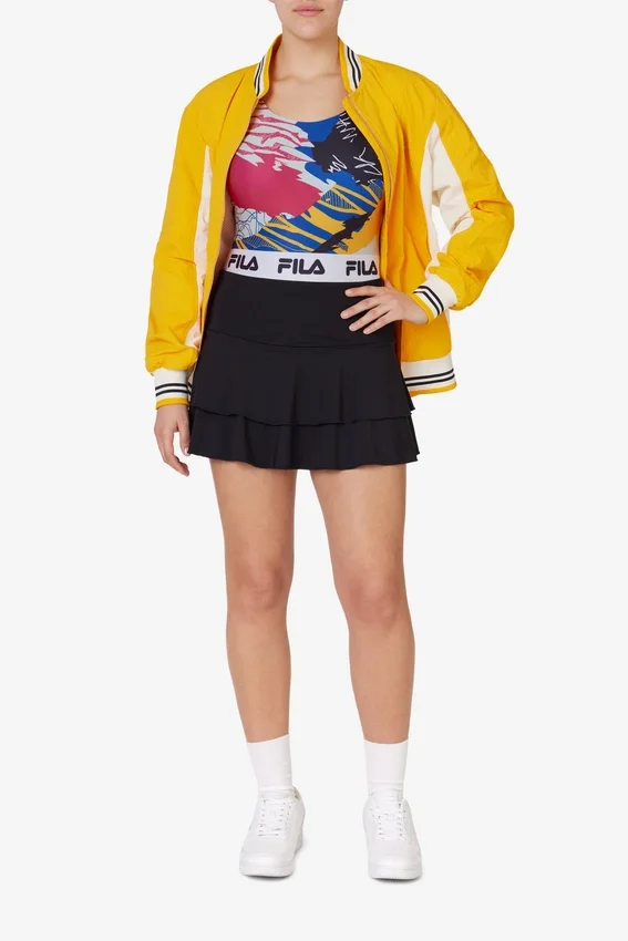 Bodysuit mit durchgehendem Allover-Print