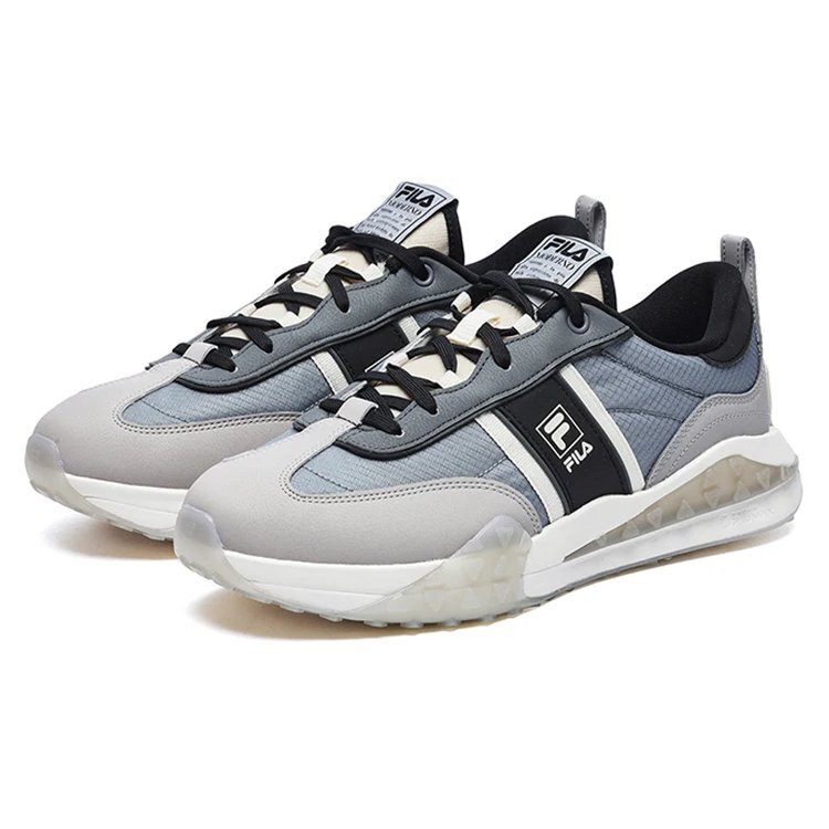 Brick Sneakers „Grau-Schwarz“