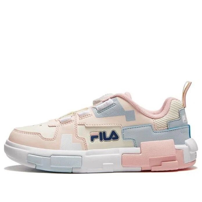 Brick Sneakers „Pink Blue White“