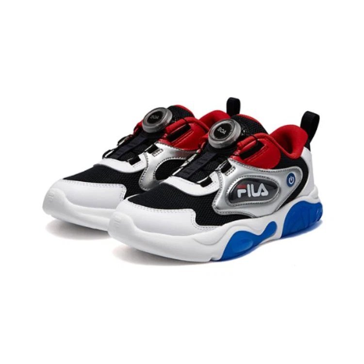 Bubble 2 HERITAGE-FHT Leichte Schuhe „Weiß Schwarz Rot“
