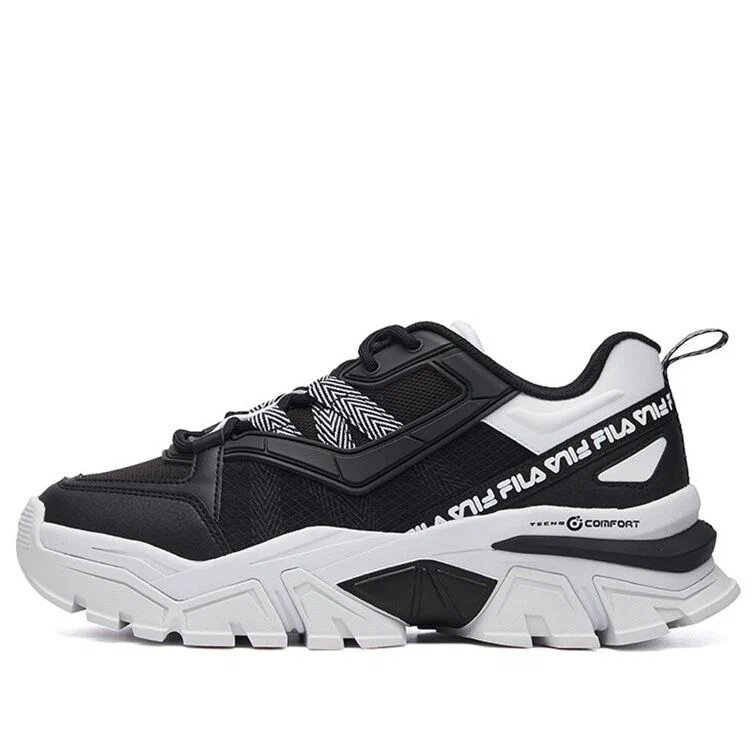 Buffer Low-Laufschuhe Schwarz/Weiß