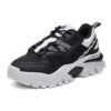 Buffer Low-Laufschuhe Schwarz/Weiß