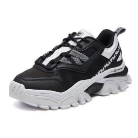 Buffer Low-Laufschuhe Schwarz/Weiß