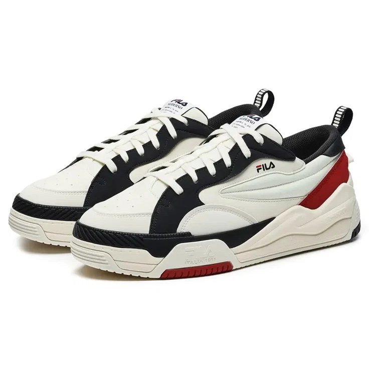 Canestro Sneakers „Weiß Schwarz Rot“