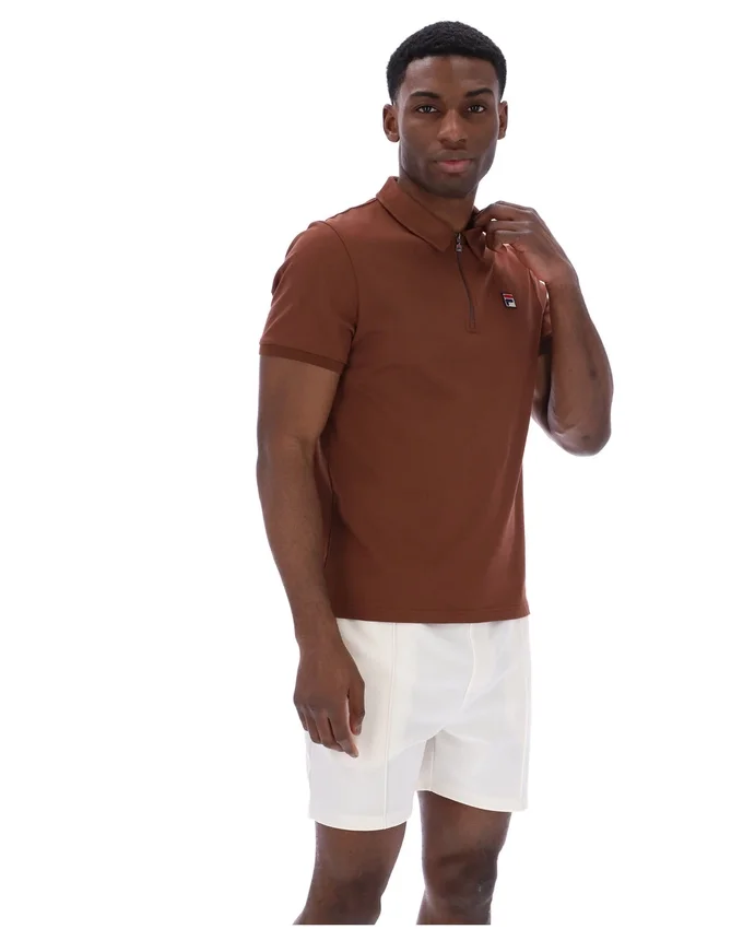 Cappuccino Ettore Zip-Polo