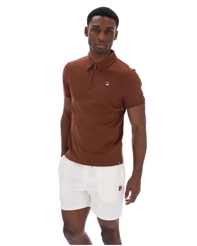 Cappuccino Ettore Zip-Polo