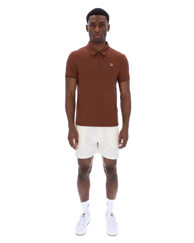 Cappuccino Ettore Zip-Polo