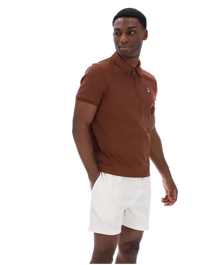 Cappuccino Ettore Zip-Polo