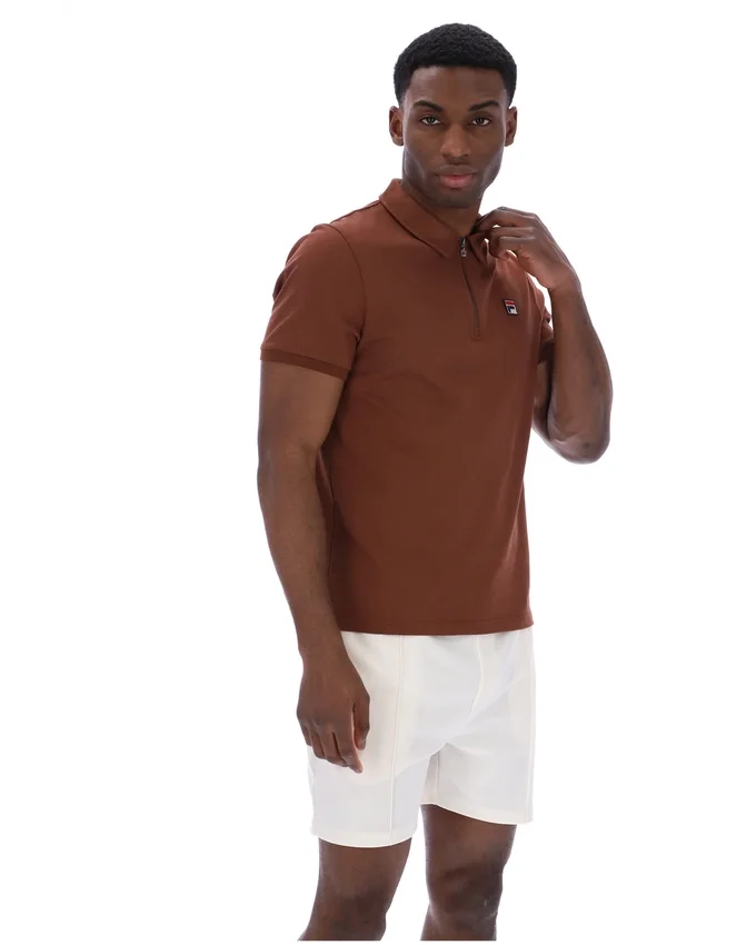 Cappuccino Ettore Zip-Polo