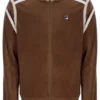 Cappuccino Gabriele Trainingsjacke mit Kontrasteinsätzen