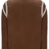 Cappuccino Gabriele Trainingsjacke mit Kontrasteinsätzen