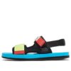 Capri Sandal „Black Blue Red“