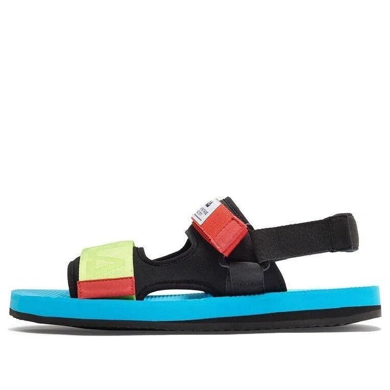 Capri Sandal „Black Blue Red“