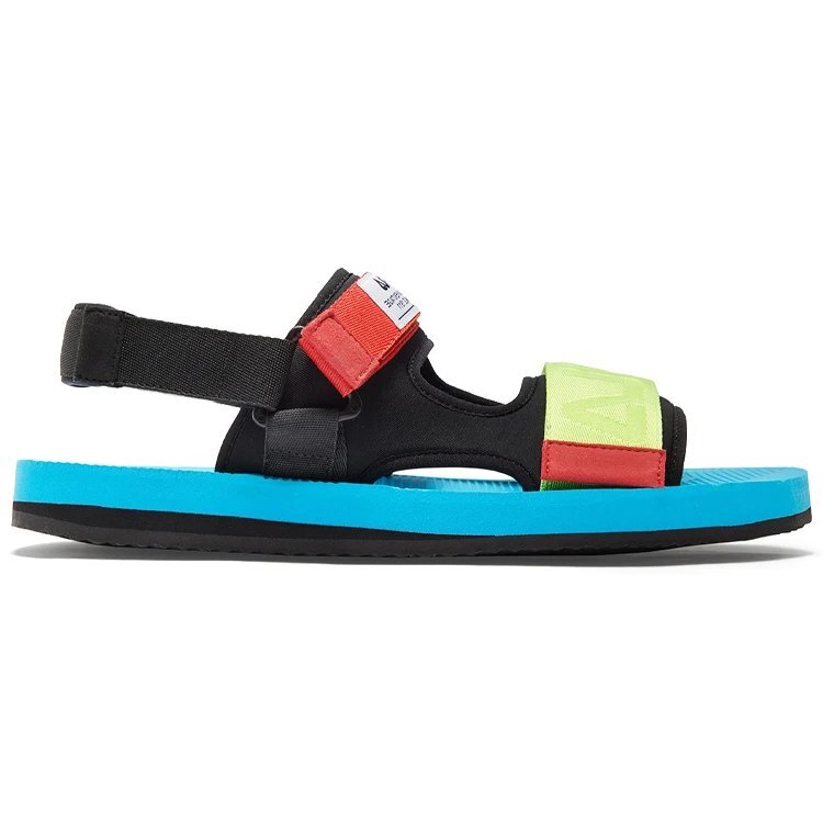 Capri Sandal „Black Blue Red“