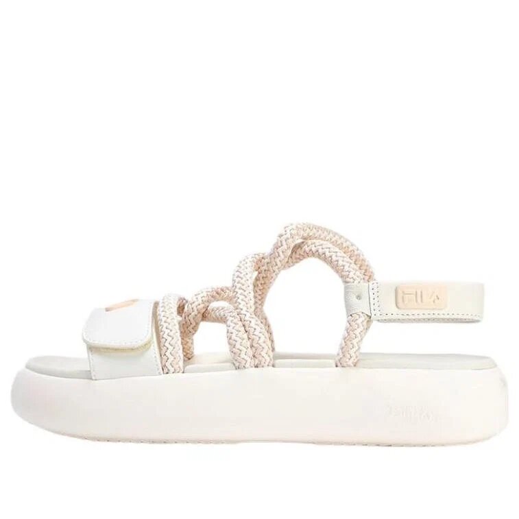 CHURRO Sandalen „Weiß-Rosa“