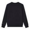 Classic Logo Crew-Pullover „Schwarz-Weiß“