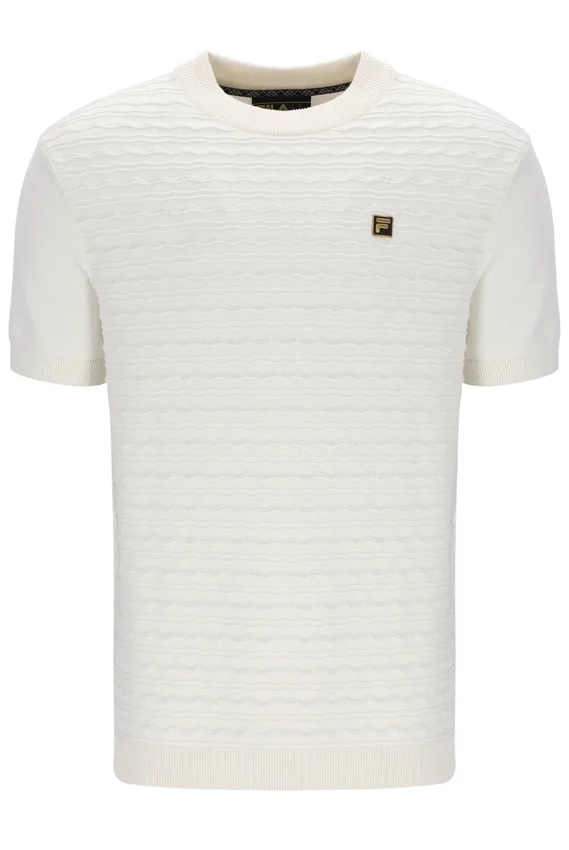 Coconut Milk Don – T-Shirt aus strukturiertem Strick