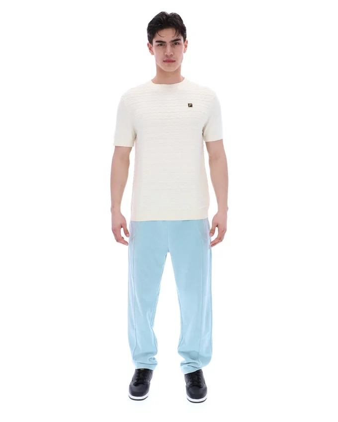 Coconut Milk Don – T-Shirt aus strukturiertem Strick