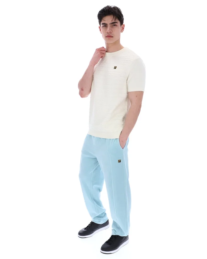 Coconut Milk Don – T-Shirt aus strukturiertem Strick
