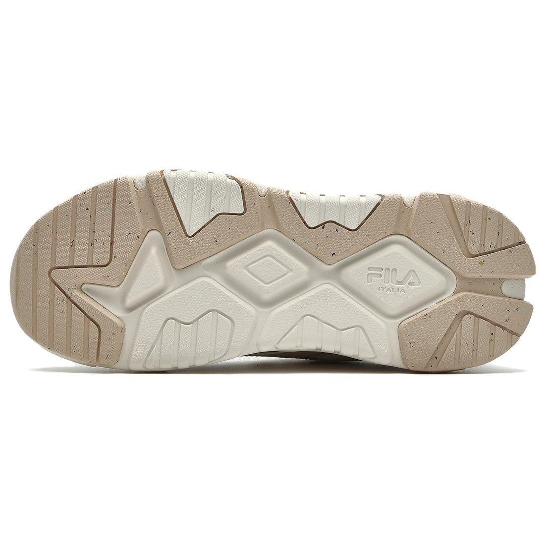 Collina Sneaker „Weiß Grau Beige“