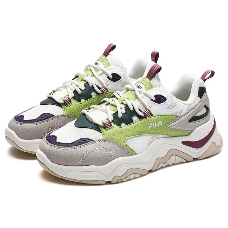 Collina Sportschuhe „Weiß Grau Grün“