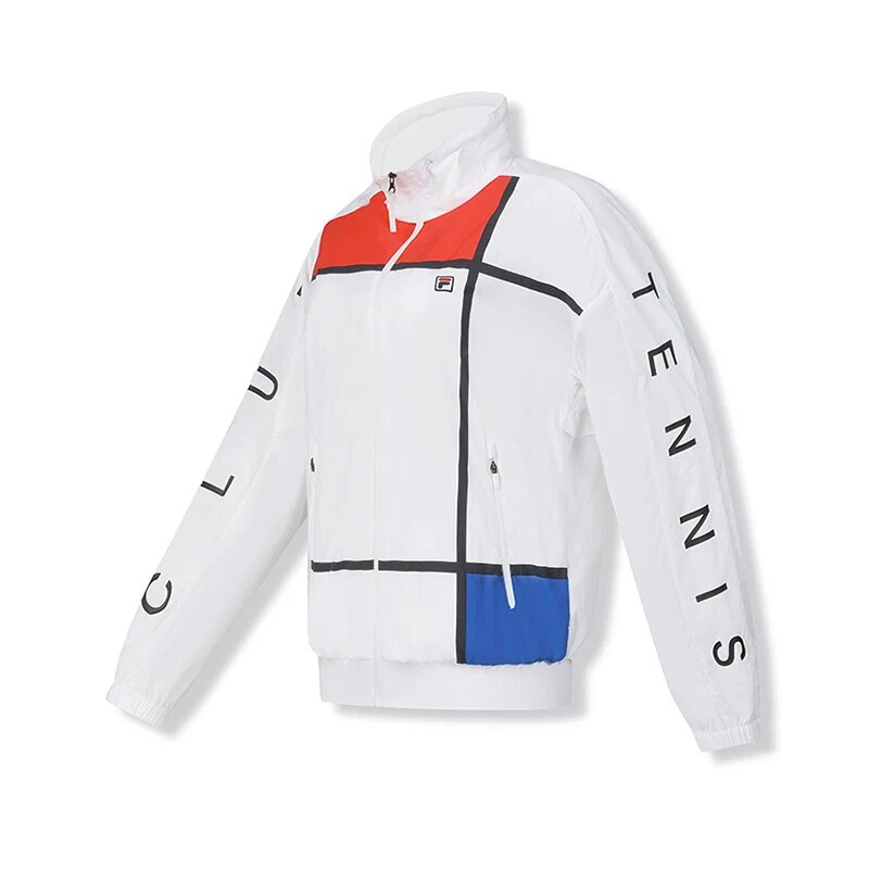 Core Athletics Tennis Woven Jacke „Weiß“