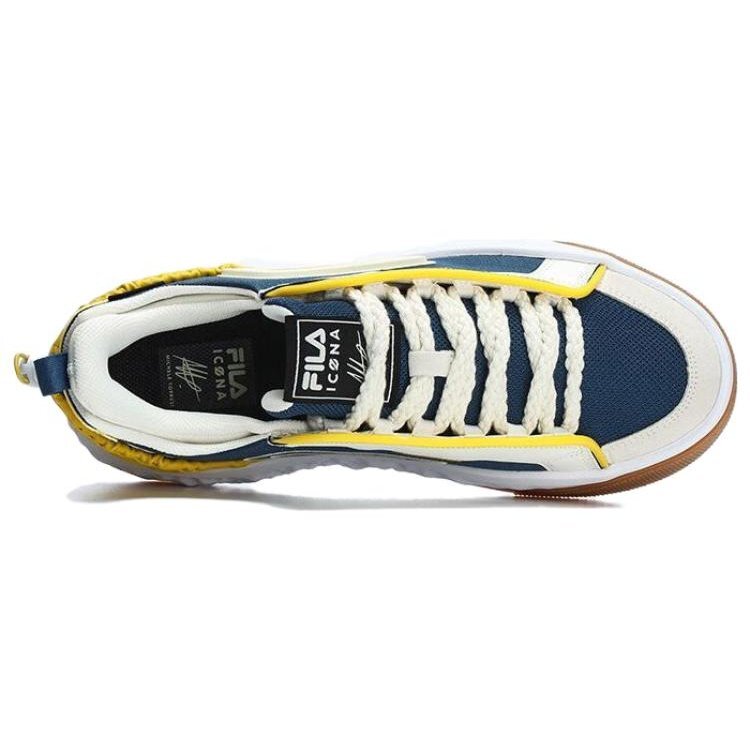 CORE VIVA Fashion Icona Skateschuhe „Weiß Blau Gelb“
