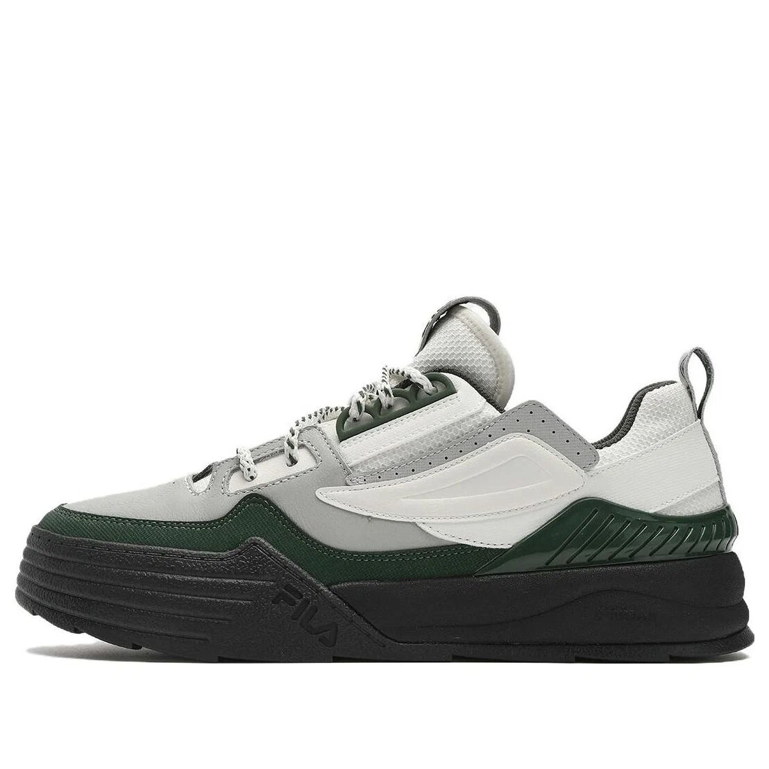 Court Deluxe Low Schuhe „Grau Weiß Schwarz“