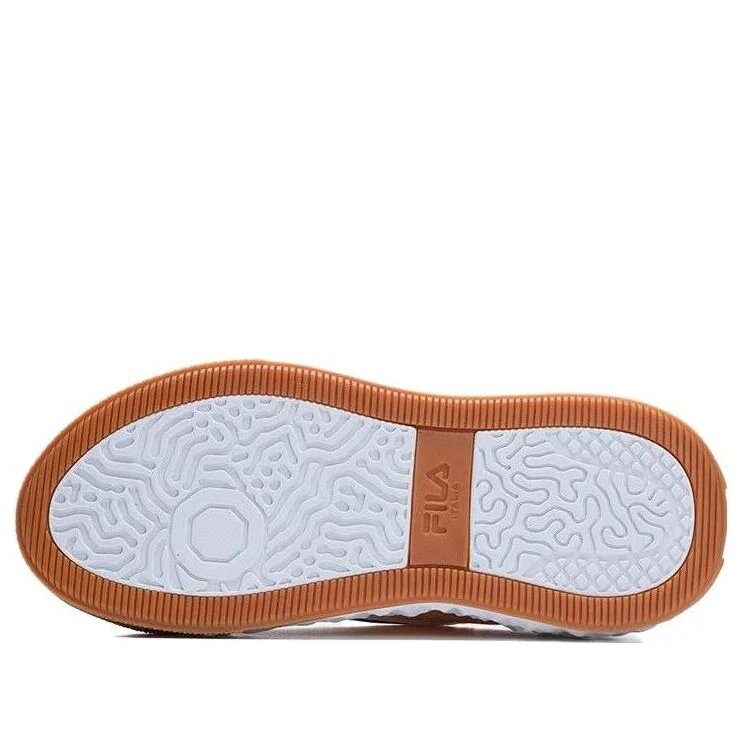 Court Deluxe Low „Weiß Braun Gelb“