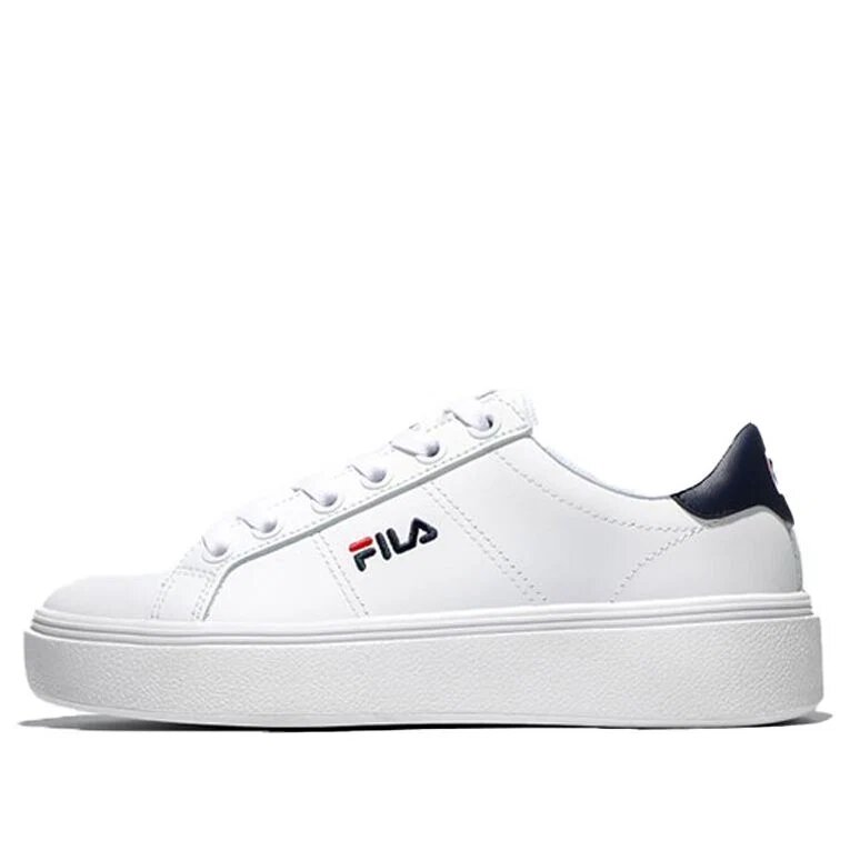 Court Plumpy Low-Top-Board-Schuhe Weiß/Schwarz