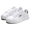 Court Plumpy Low-Top-Board-Schuhe Weiß/Schwarz