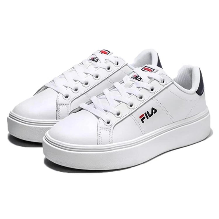 Court Plumpy Low-Top-Board-Schuhe Weiß/Schwarz