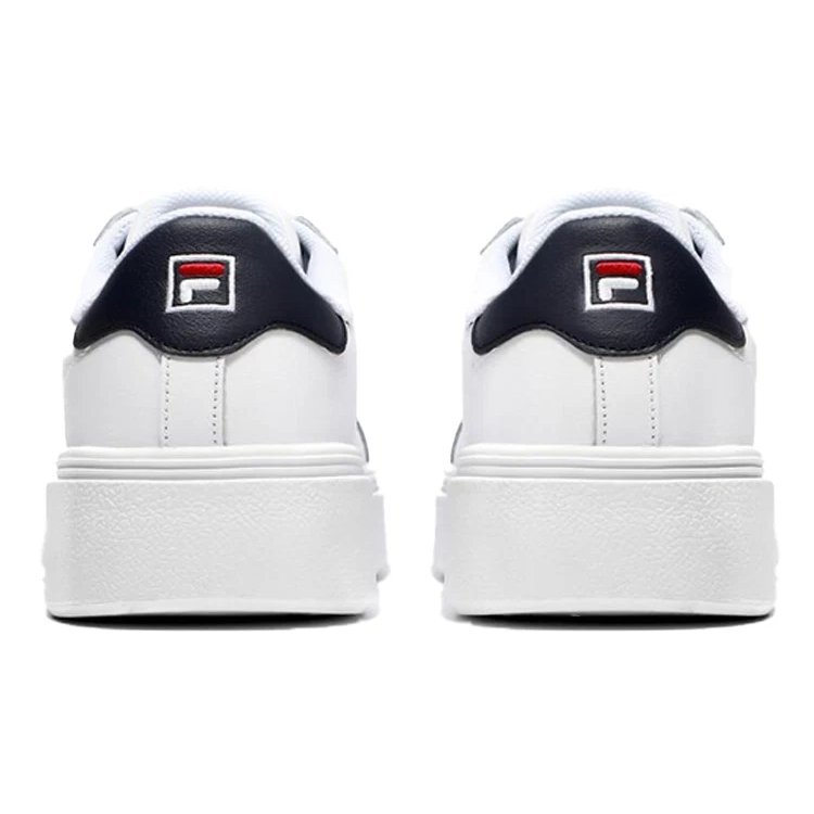 Court Plumpy Low-Top-Board-Schuhe Weiß/Schwarz