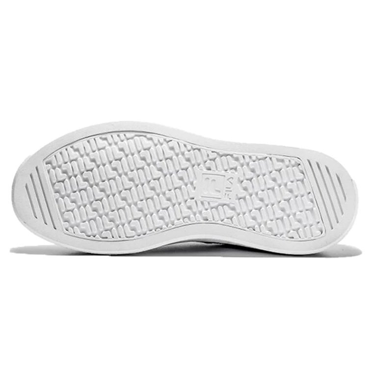 Court Plumpy Low-Top-Board-Schuhe Weiß/Schwarz