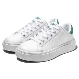 Court Plumpy Low-Top-Schuhe Weiß/Grün